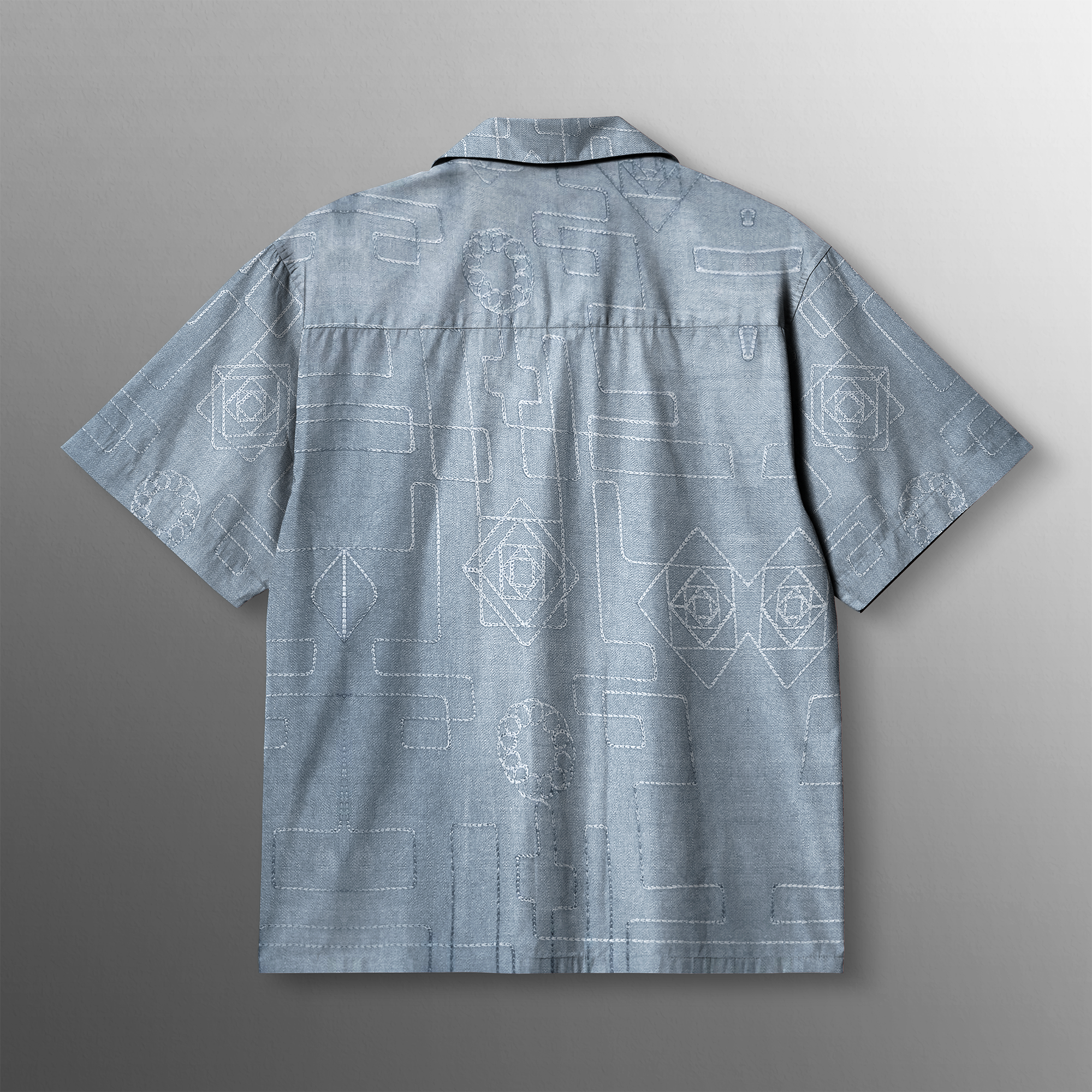 Silver Sky Knitted Shirt