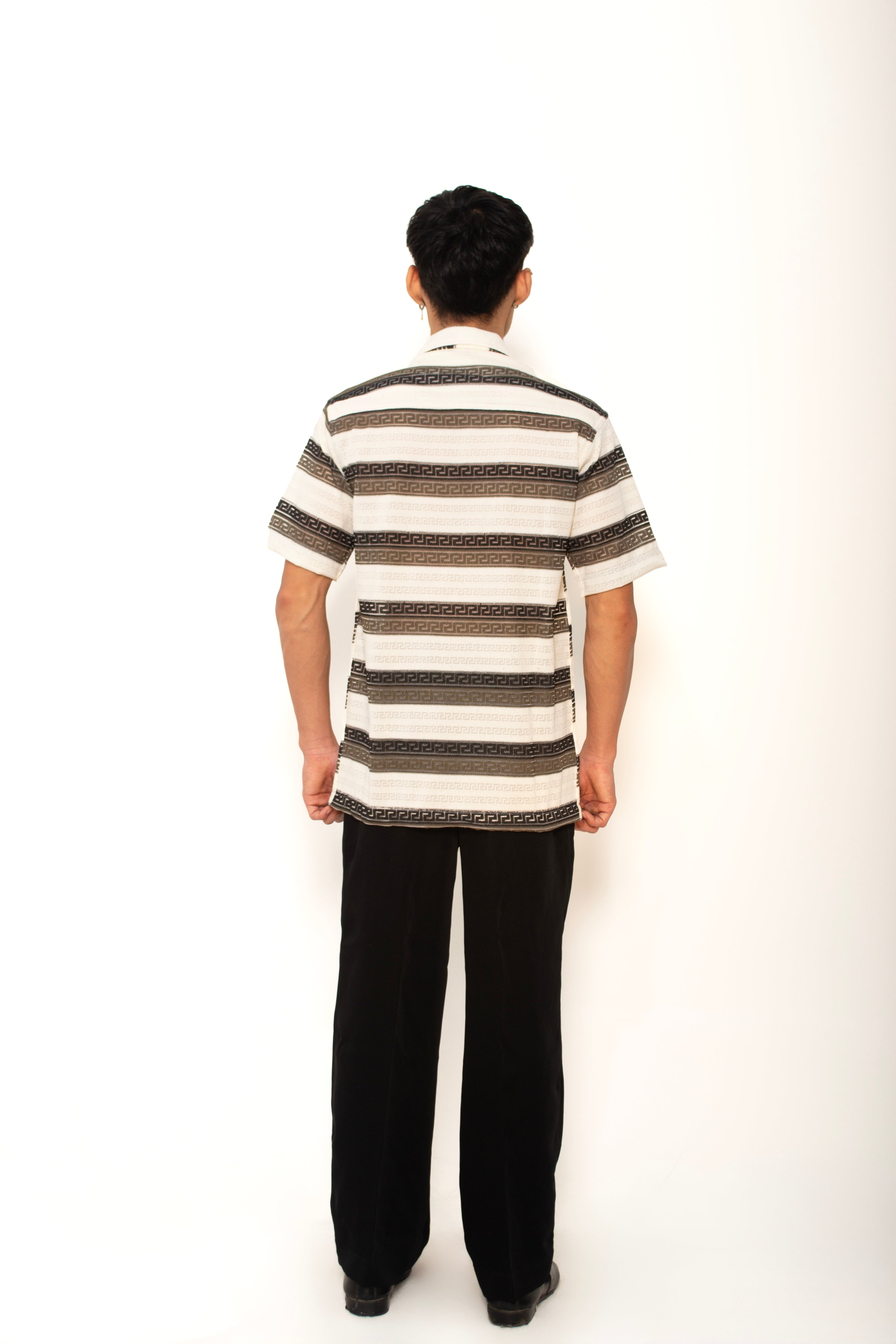 Ebony Sands Stripe Knitted Shirt