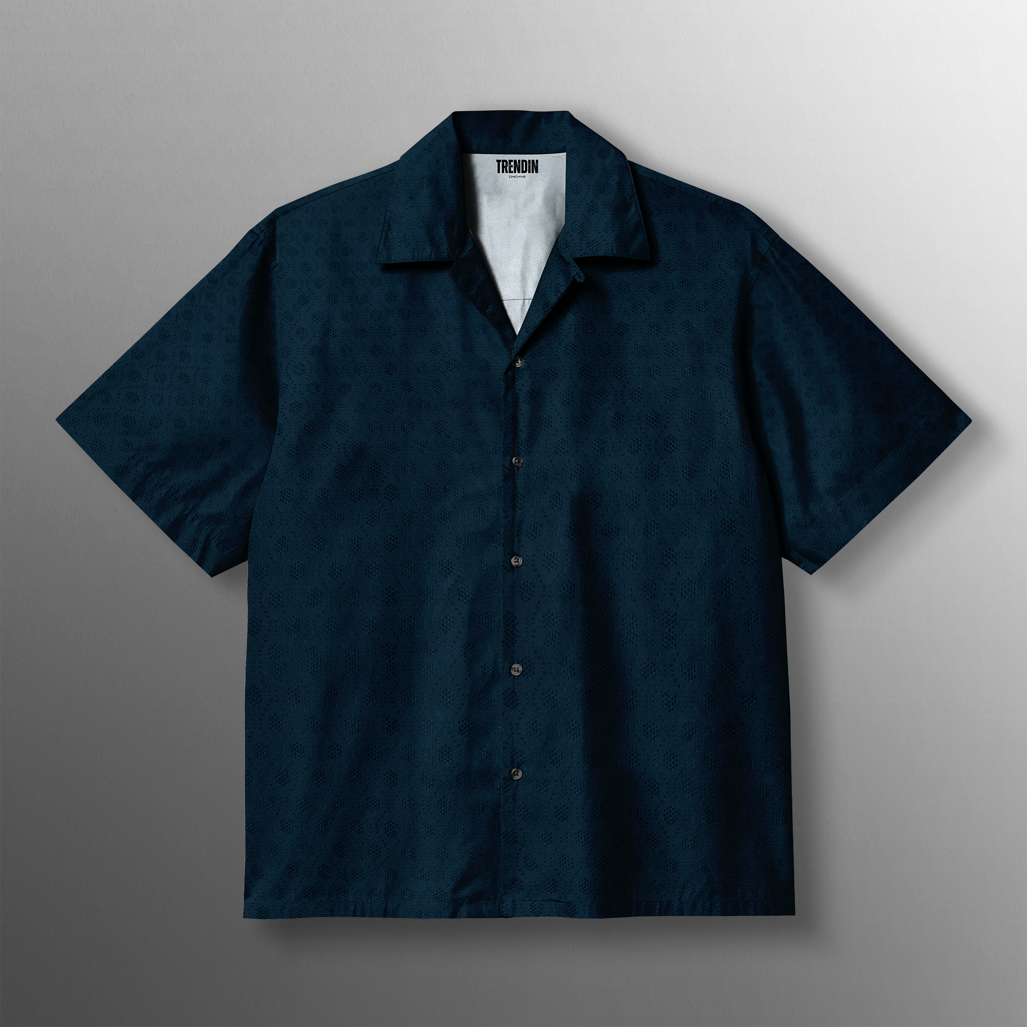 Twilight Blue Knitted Shirt