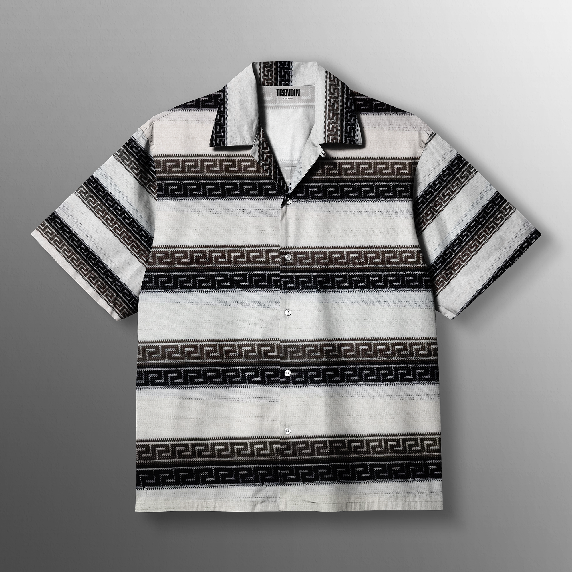 Ebony Sands Stripe Knitted Shirt