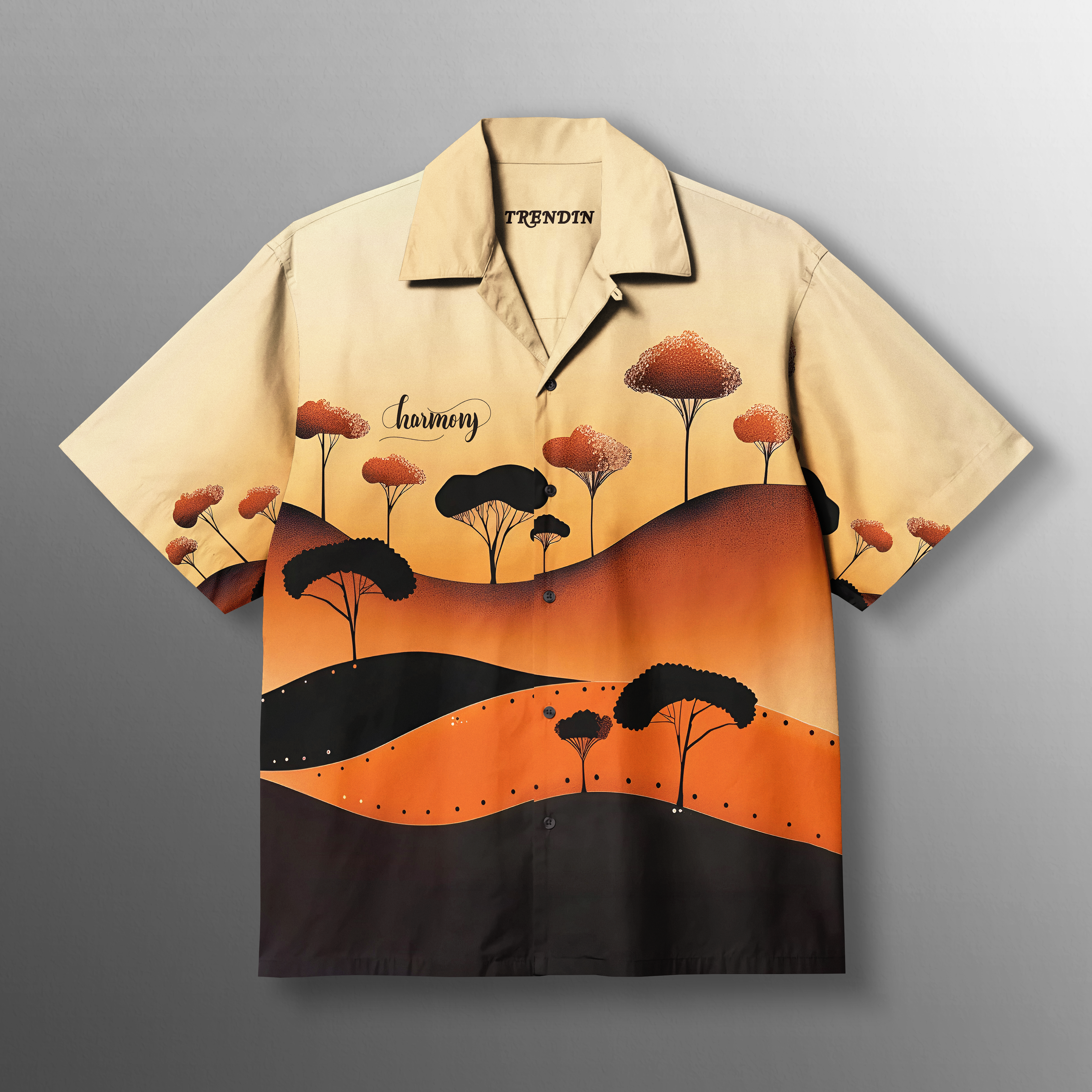 Harmony Sunset Cotton Shirt