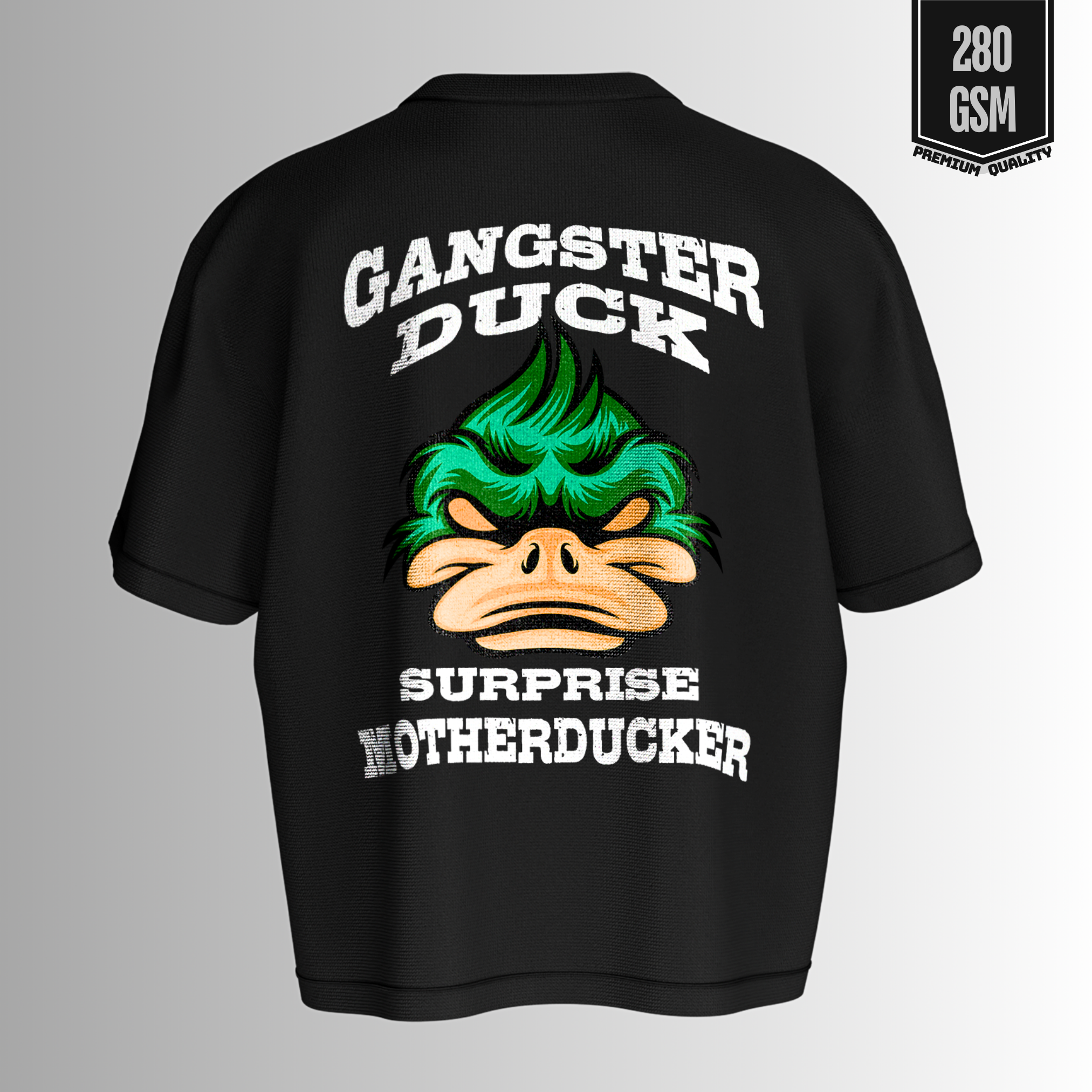 Gangster Duck Cotton Oversize Tee