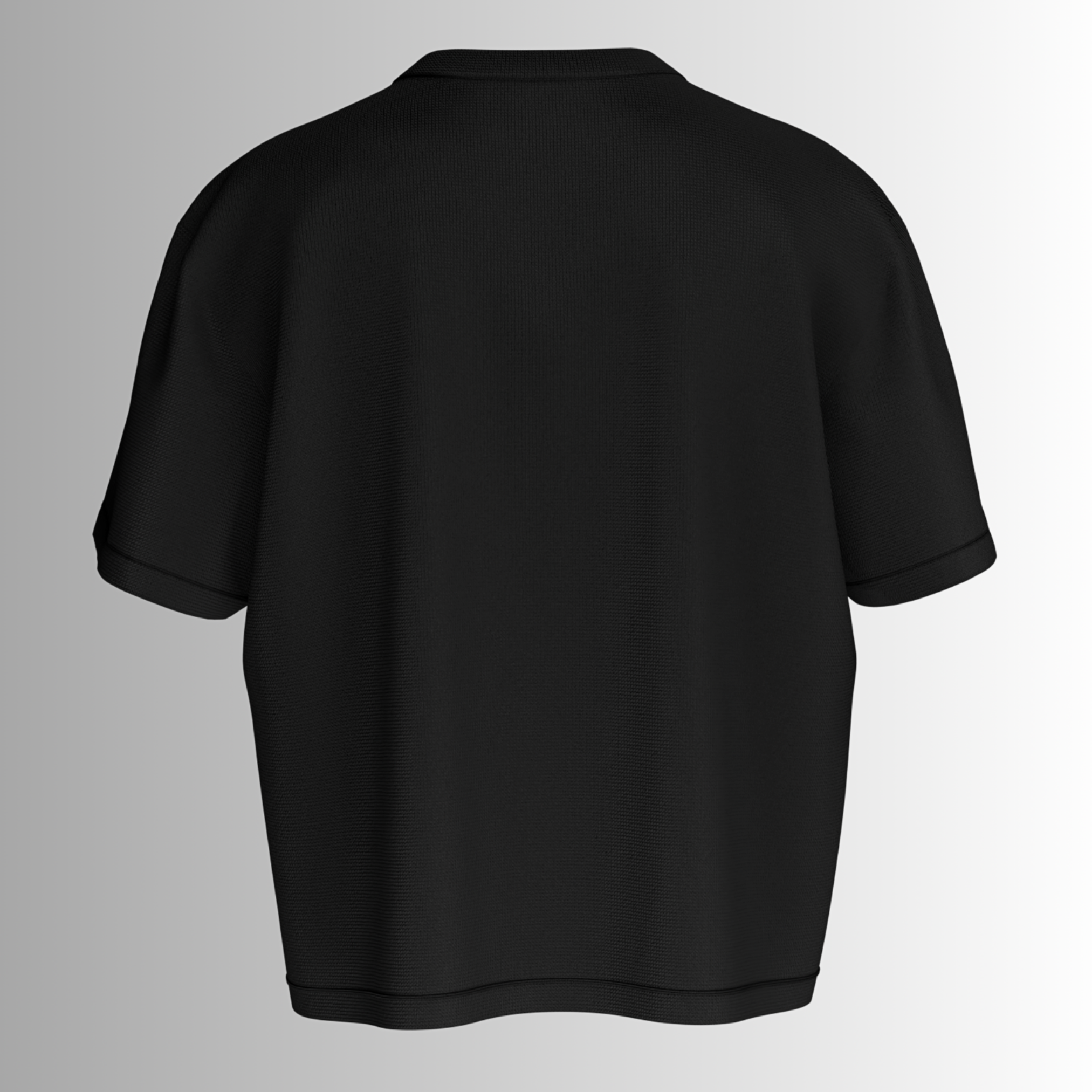 Classic Black Premium Oversized Tee