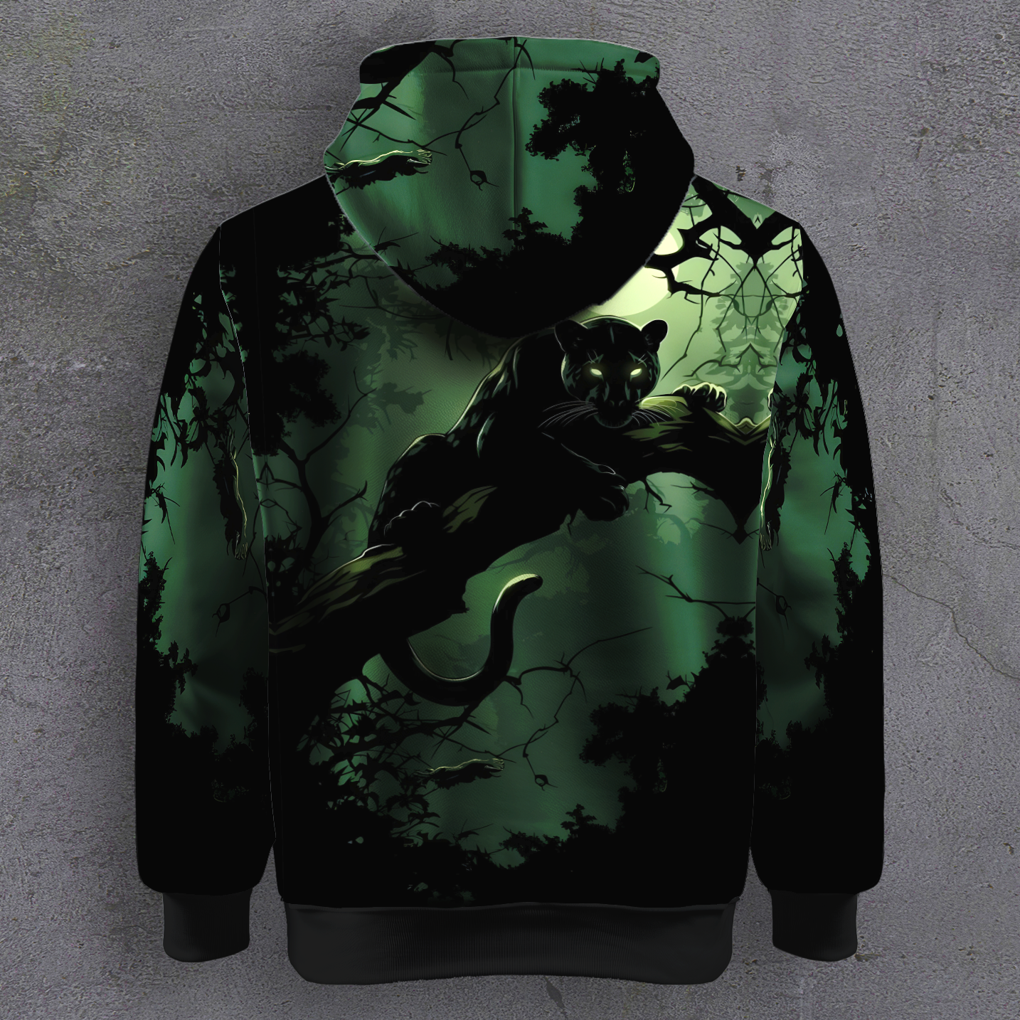 Jungle Phantom Printed Hoodie