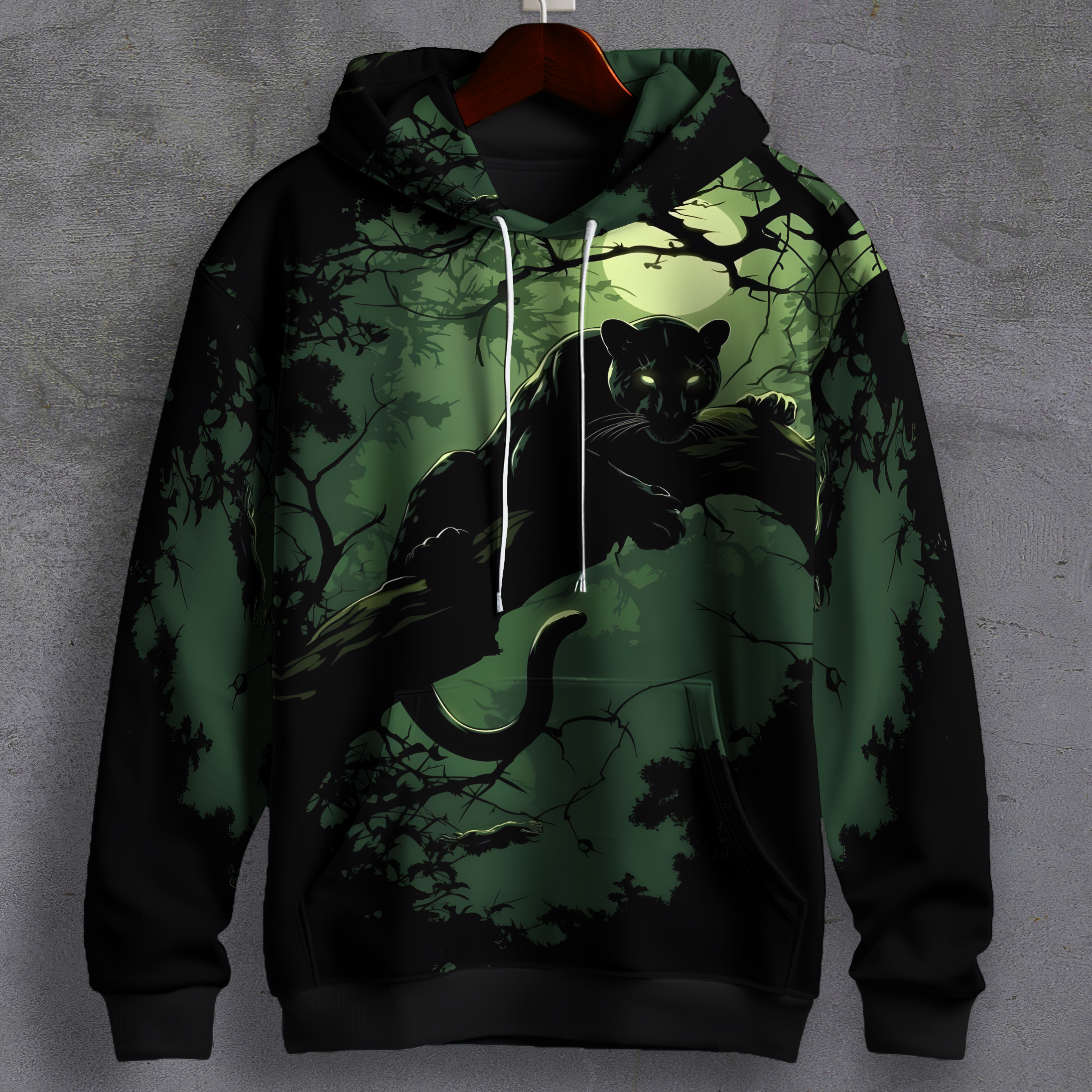 Jungle Phantom Printed Hoodie