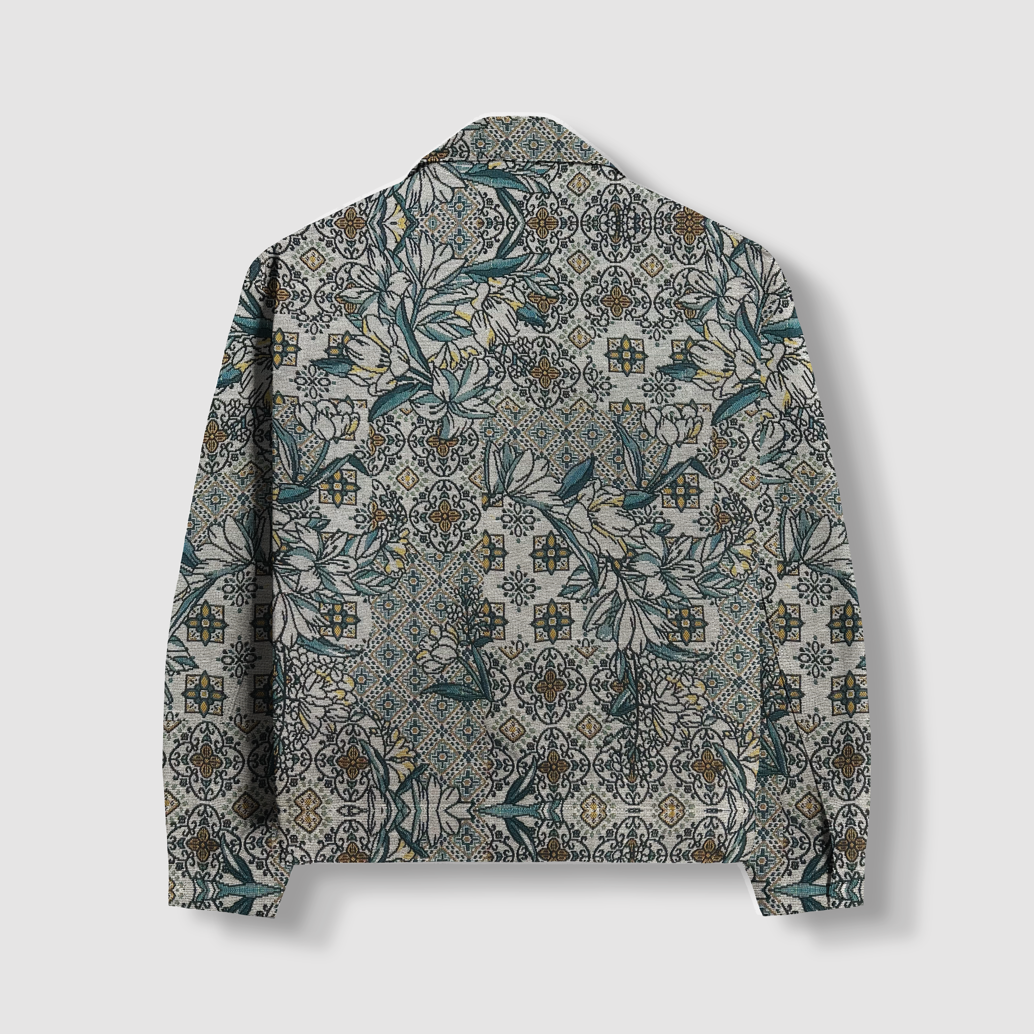 Floral Mosaic Shacket