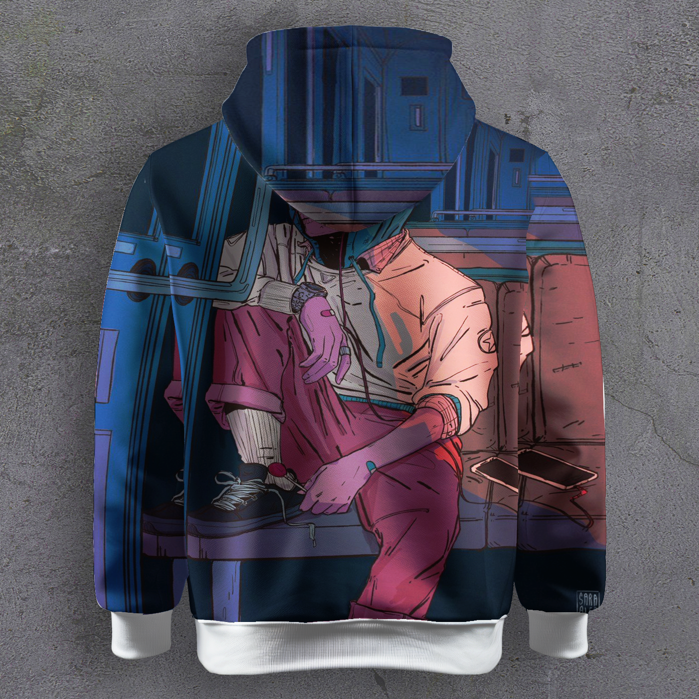 Unisex Printed Hoodie #14