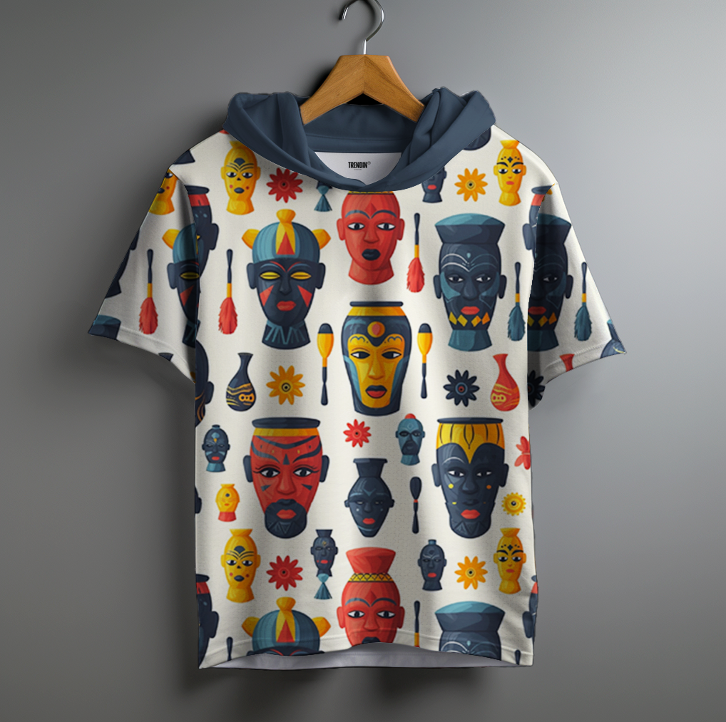 Emoji Fiesta Printed Hoodie