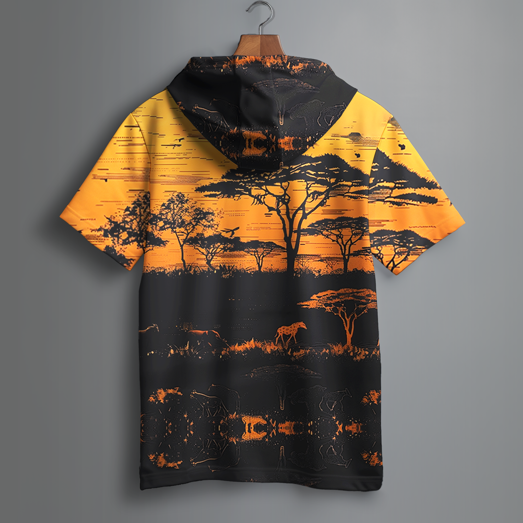 Jungle sunset Oversized Hoodie