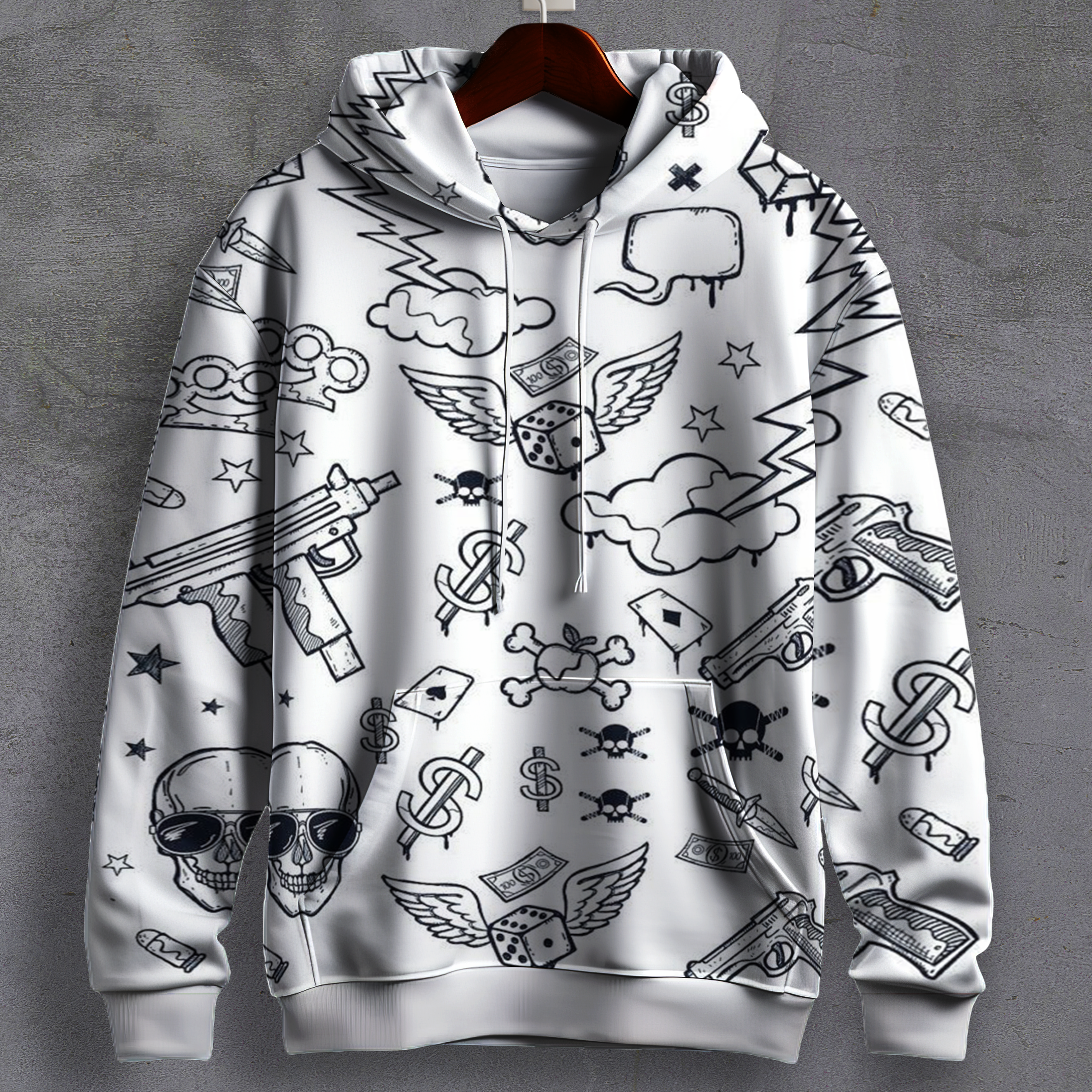 Unisex Printed Hoodie #5